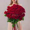 Букет из 51 розы 70 см