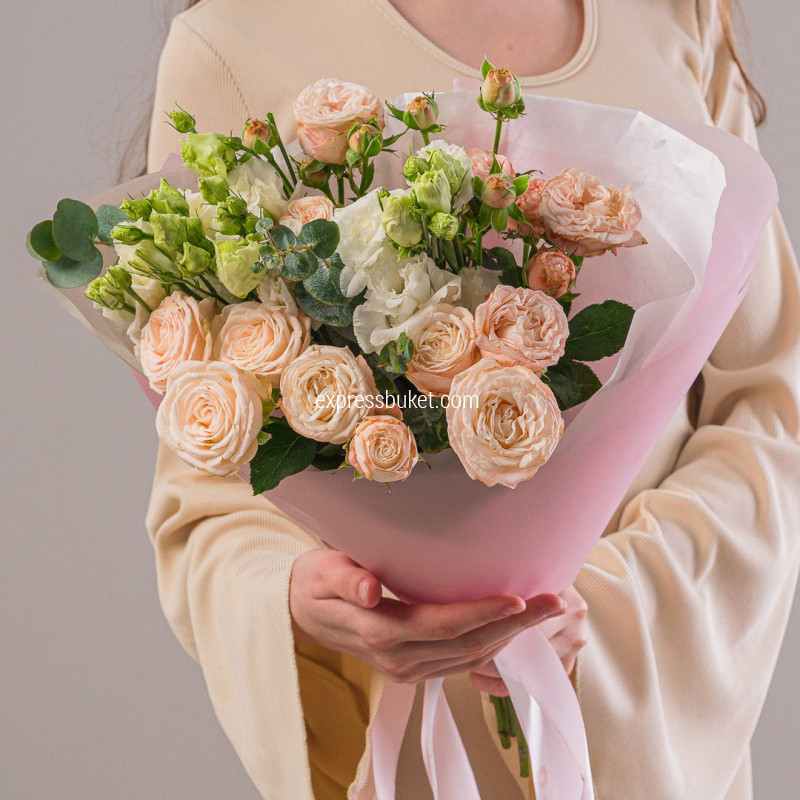 Нежность с эустомой